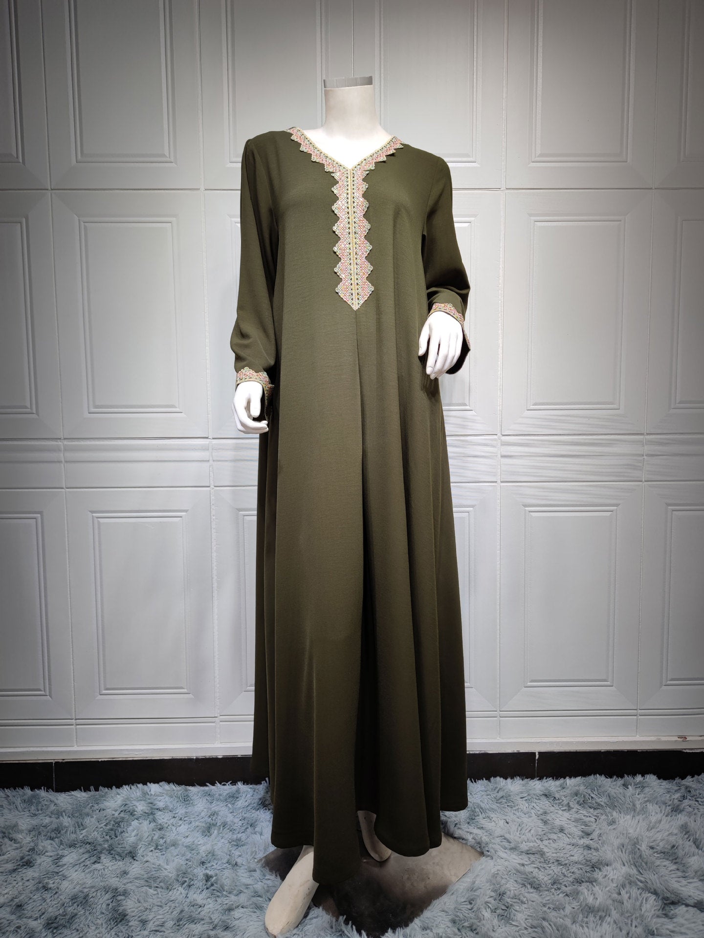 Aleena Abaya: Middle Eastern Muslim Women's Wear Swing Dress