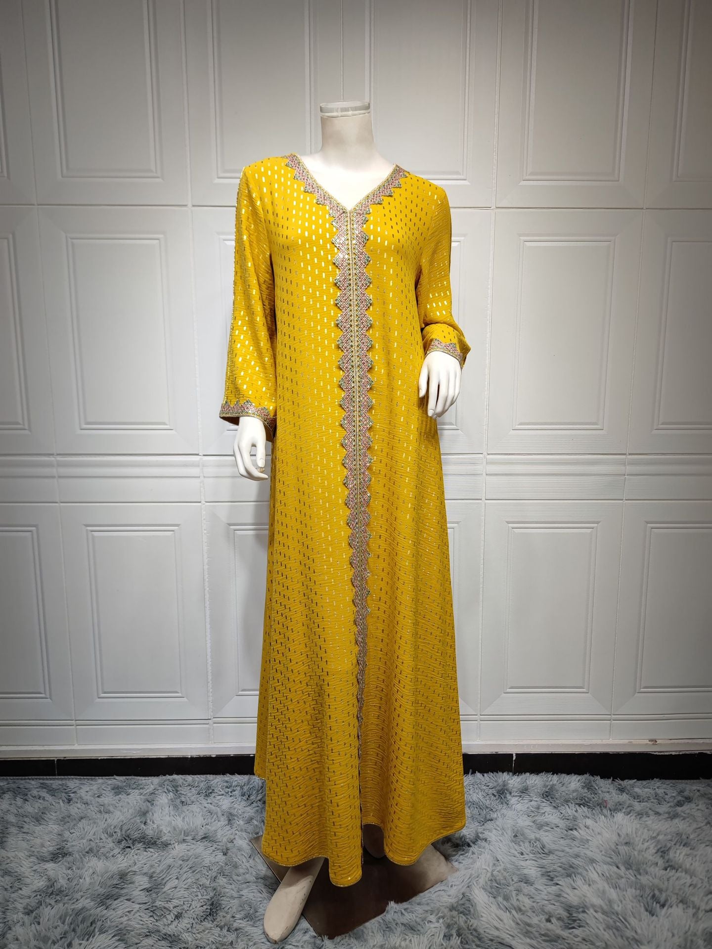 Zerina Abaya: Summer Bronzing Muslim Gown