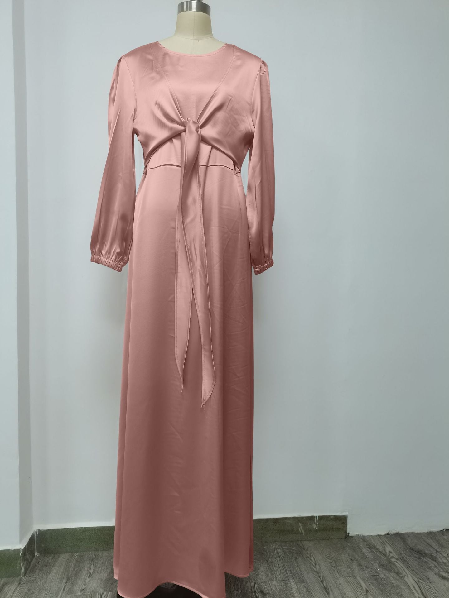 Laila Abaya: Stylish and Elegant Satin Dress