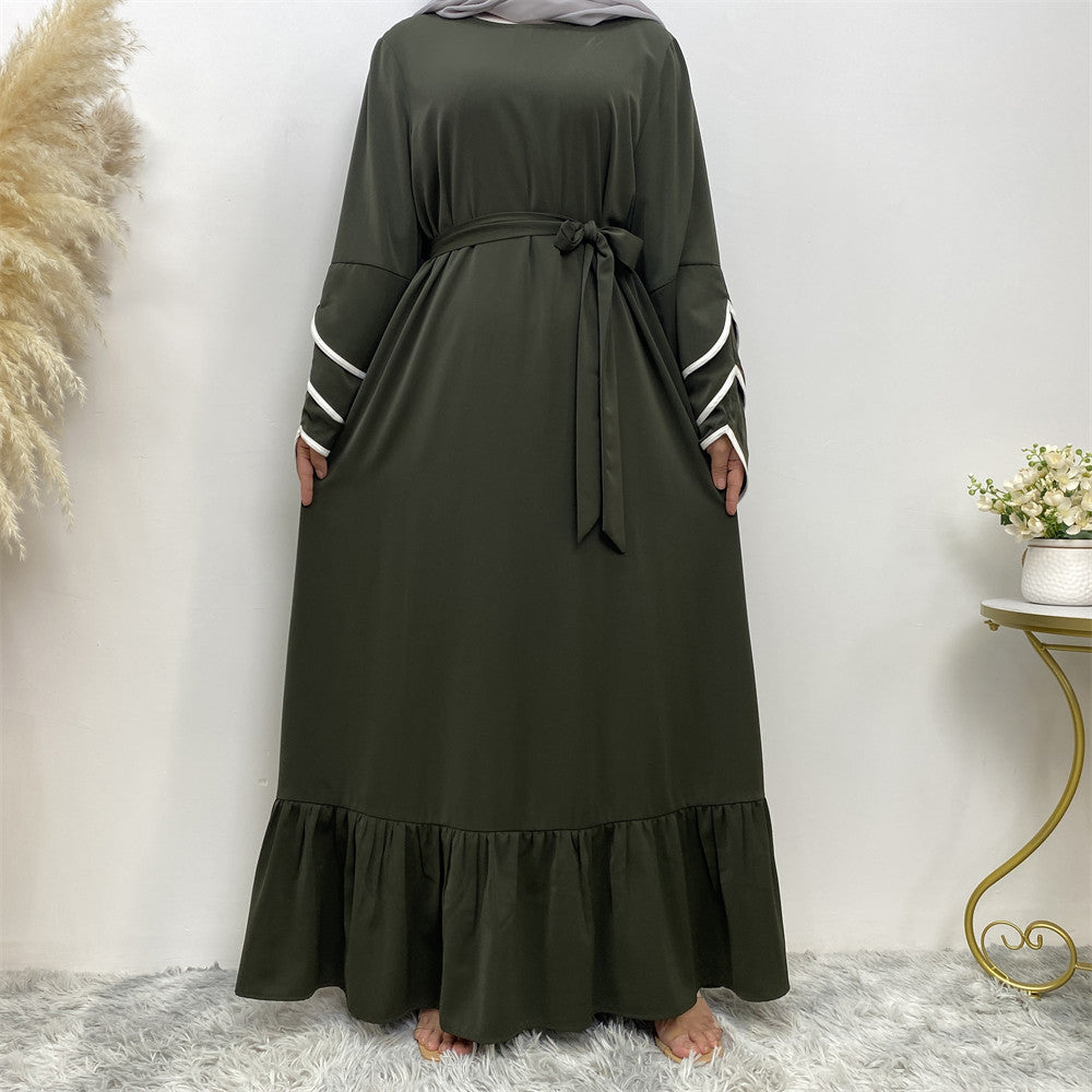 Aminah Abaya: Stylish Hemmed Abaya