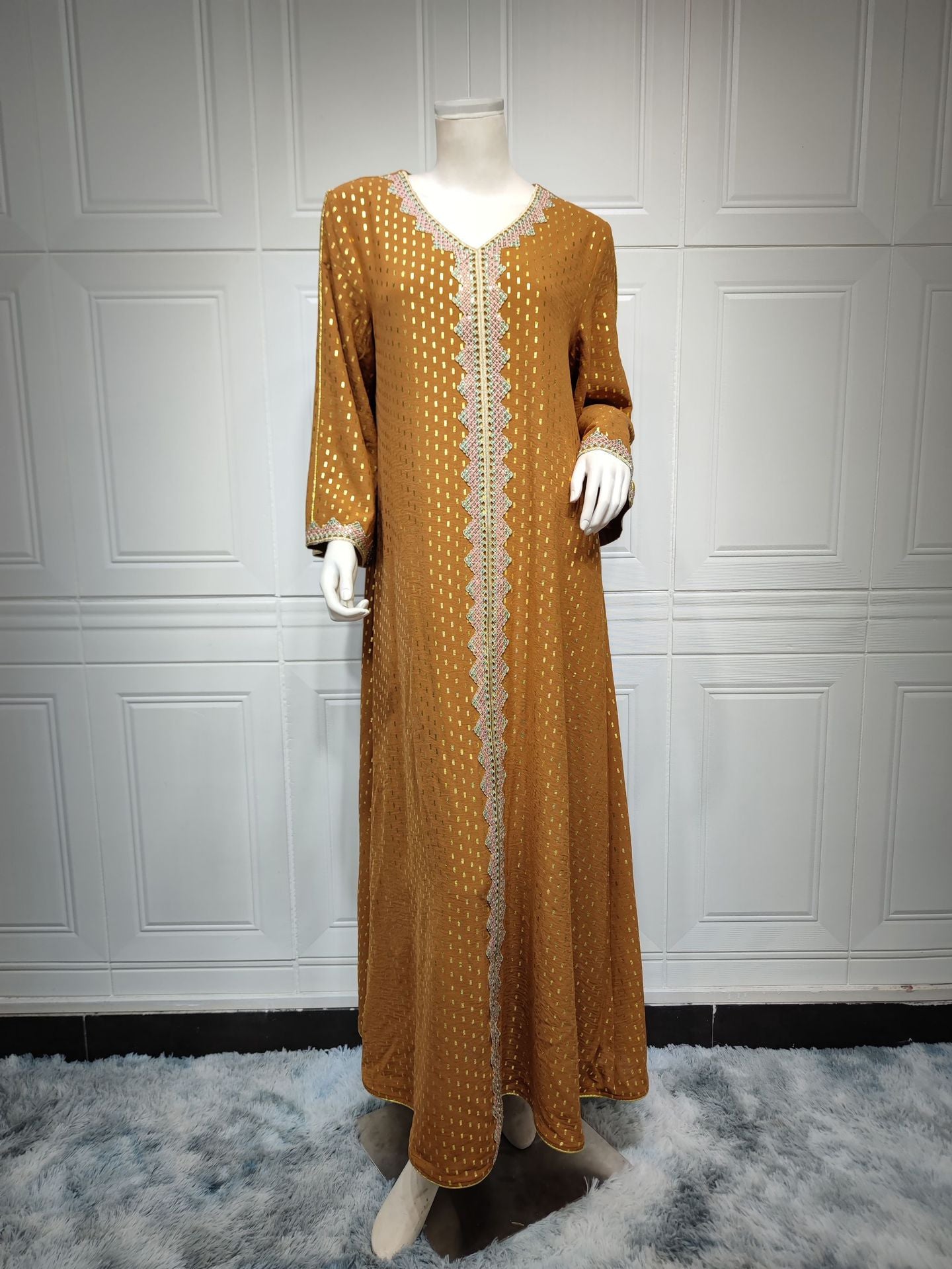 Zerina Abaya: Summer Bronzing Muslim Gown