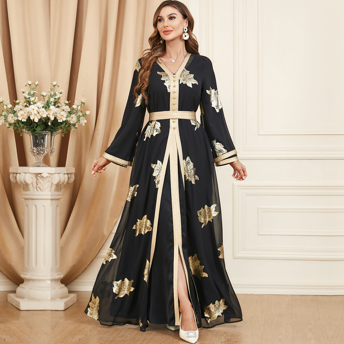 Aya Abaya: Middle Eastern Women's Two-piece Dress