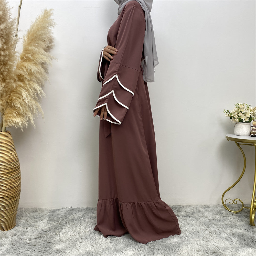 Aminah Abaya: Stylish Hemmed Abaya