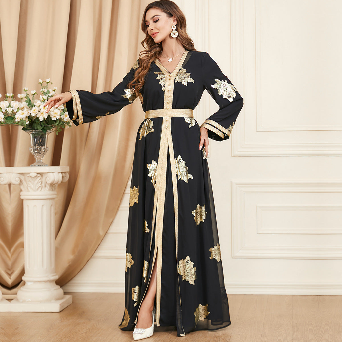 Aya Abaya: Middle Eastern Women's Two-piece Dress