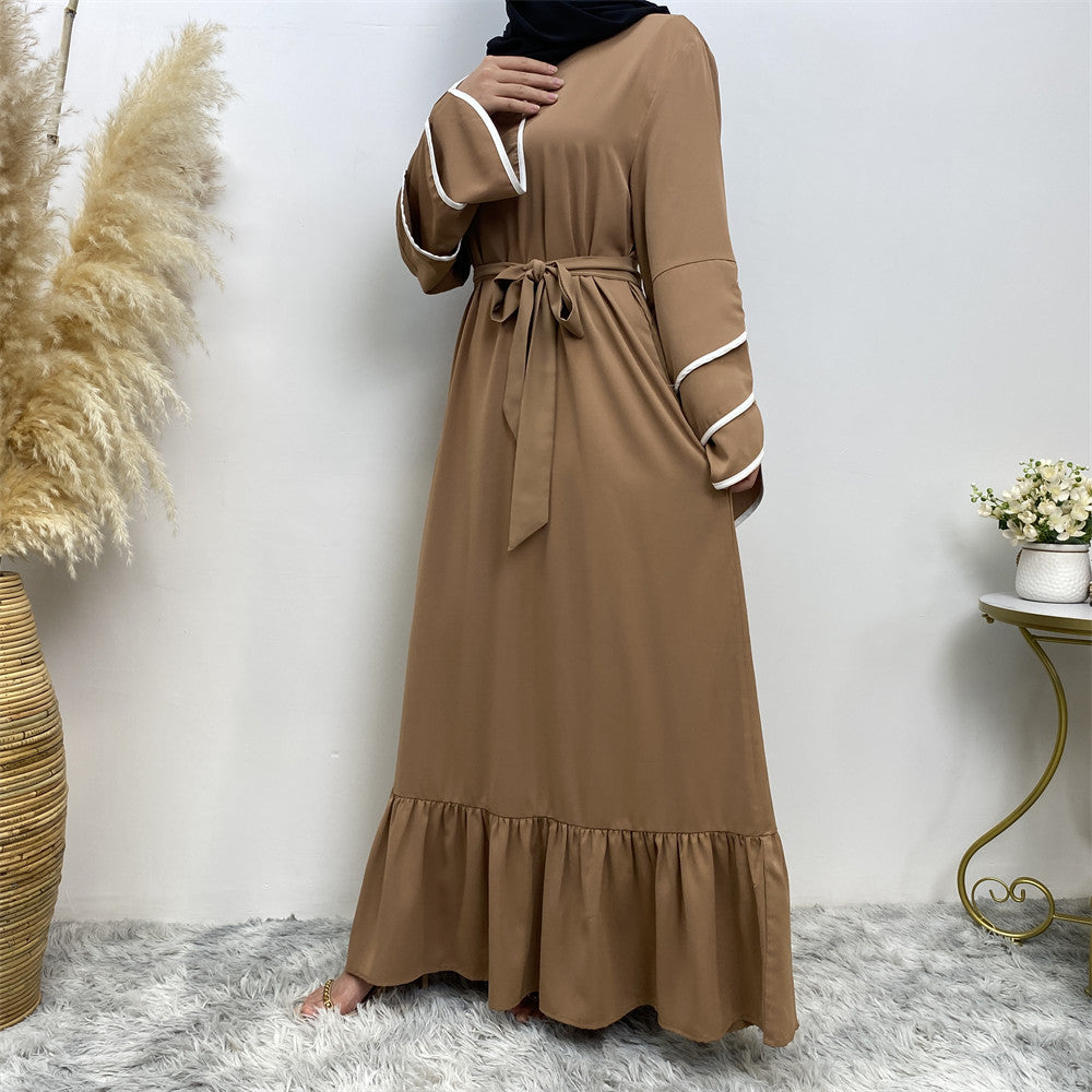 Aminah Abaya: Stylish Hemmed Abaya