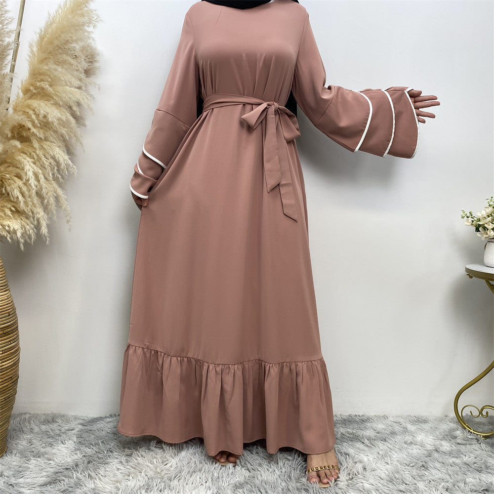 Aminah Abaya: Stylish Hemmed Abaya