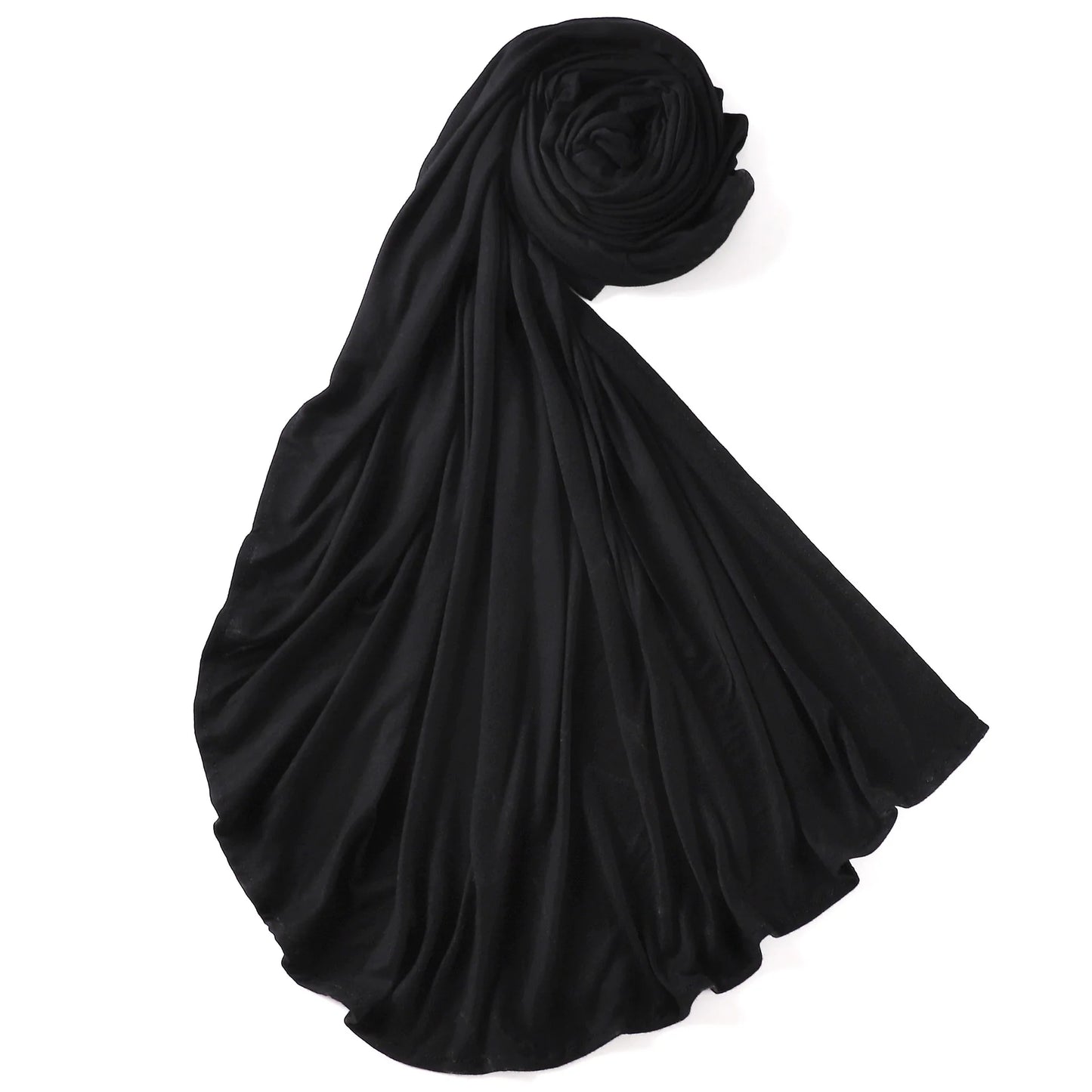 2021 NEW Cotton Under Scarf With Ear Hole Stretch Jersey Inner Hijabs Round Front Under Hijab Caps Female Turban hijabs-27