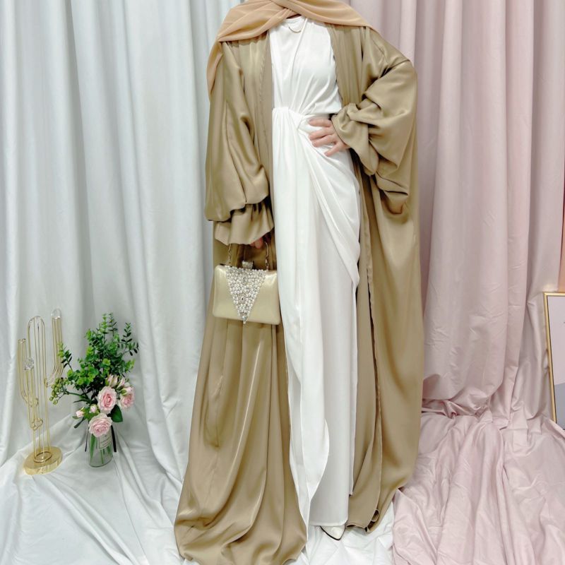 Noura Abaya: Ramadan Open Abaya Robe Islam