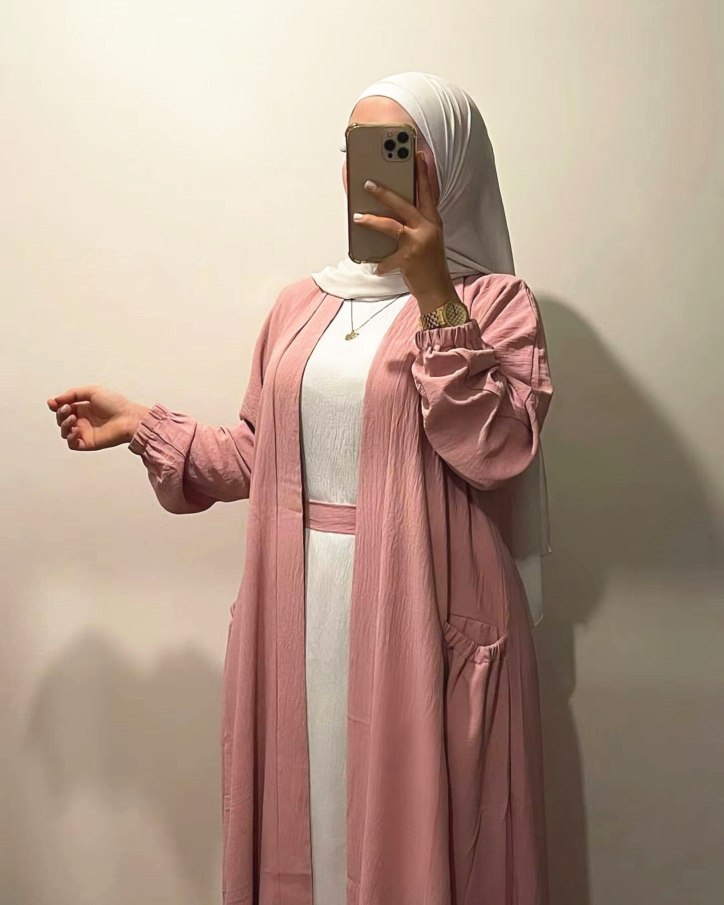 Aaisha Abaya: Elegant and Versatile Open Abaya